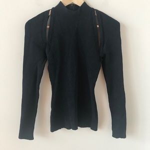 Gianfranco Ferre navy blue sweater